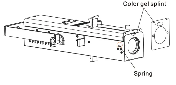 ADJ IKON PROFILE PEARL 32W LED Gobo Projector FIG 5
