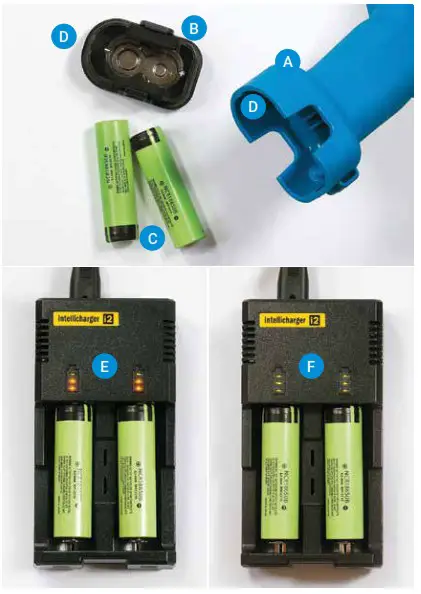 TE PARI TP V20 Revolution Smart Dosing Gun - Charging the batteries