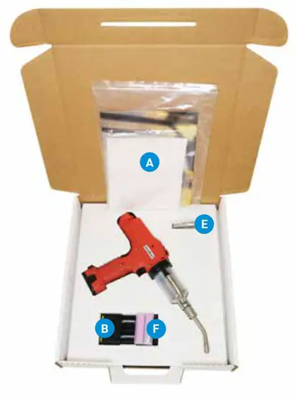 TE PARI TP V20 Revolution Smart Dosing Gun - Included with your Revolution EasyDose Gun