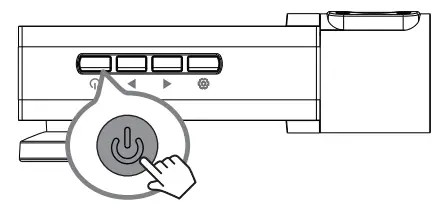 Z-EDGE Z3Pro GPS Dual Dash Camera - manual power
