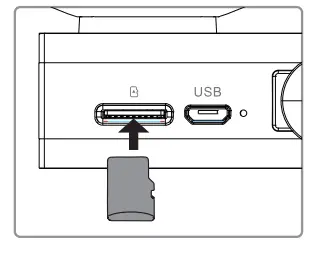 Z-EDGE Z3Pro GPS Dual Dash Camera - memory card