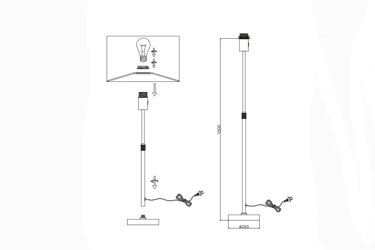 Qazqa Parte Tl Gold 91792 Instruction Manual
