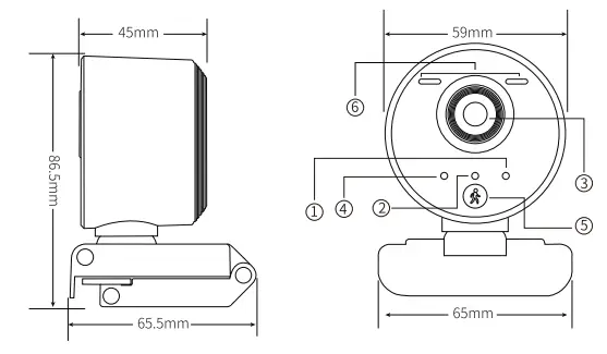 DELUX-DC07-Wireless Camera-fig1