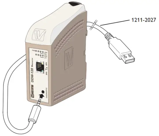 westermo DDW 120 Wolverine Industrial Ethernet SHDSL Extender - Diagnostic information