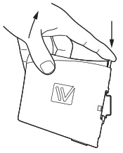 westermo DDW 120 Wolverine Industrial Ethernet SHDSL Extender - Removal