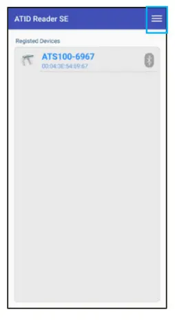 Atid ATS200 Handheld UHF RFID Reader -device information