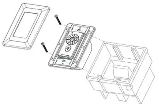 Satellite Electronic 18023 DC Power Ceiling Fan Wall Control - junction box