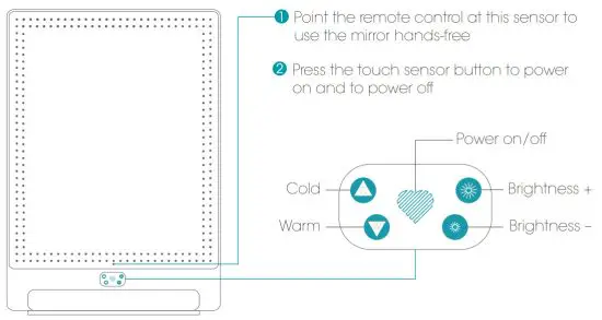 RIKI TALL 5X Vanity Mirror - figure 3