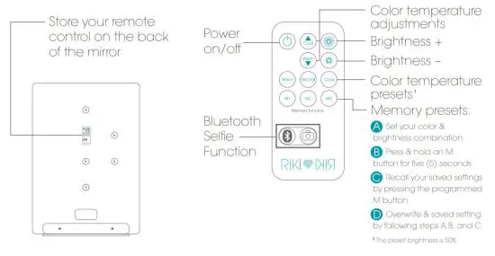 RIKI TALL 5X Vanity Mirror - figure 4