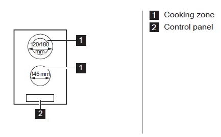 AEG HRB32310CB Built-In Ceramic Hob fig 4