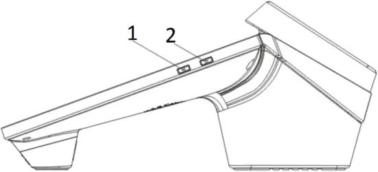 PAX E700GM AC Side View