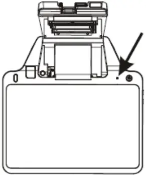 PAX E700GM Load Printer Paper 3