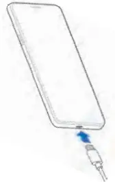 Consumer Cellular ZTE Avid 589 32GB Smart Phone - BATTERY