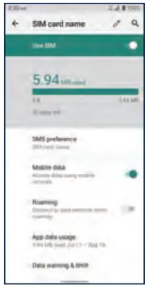 Consumer Cellular ZTE Avid 589 32GB Smart Phone - Mobile data