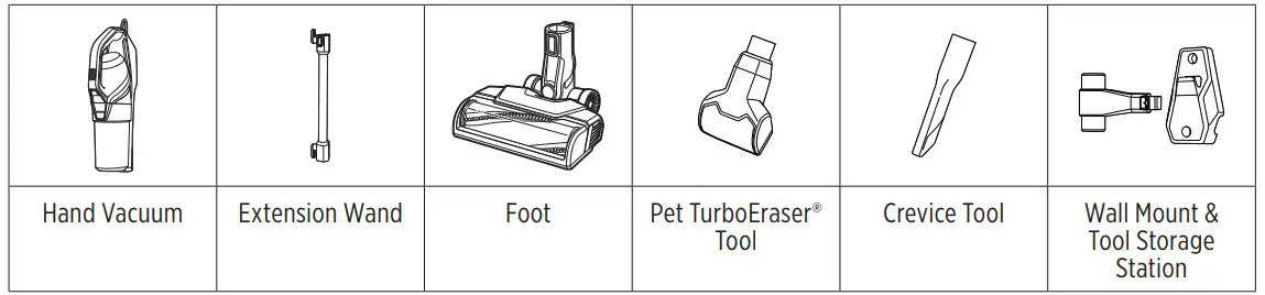 Bissell Pet Hair Eraser Slim Corded What’s in the Box