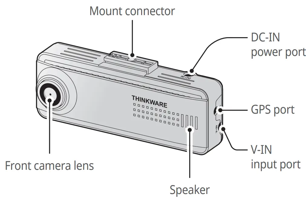 THINKWARE F200 PRO Full HD 1080P WiFi Dash Cam fig 5