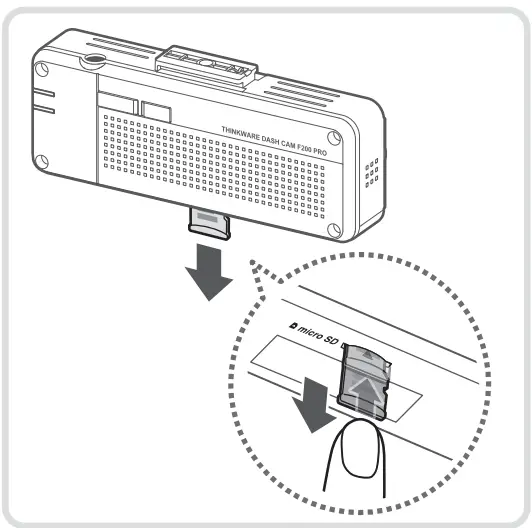 THINKWARE F200 PRO Full HD 1080P WiFi Dash Cam fig 6