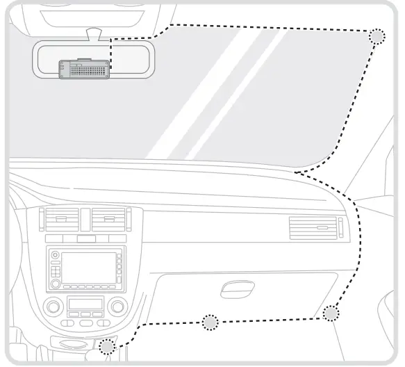 THINKWARE F200 PRO Full HD 1080P WiFi Dash Cam fig