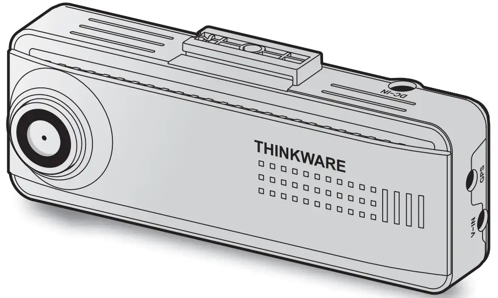 THINKWARE F200 PRO Full HD 1080P WiFi Dash Cam