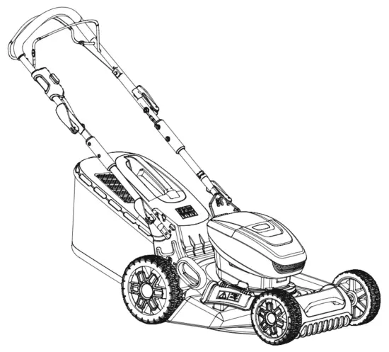 YARD FORCE LM G46D 40V Cordless Lawnmower