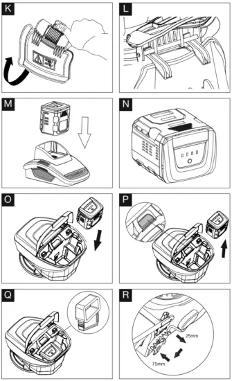YARD FORCE LM G46D 40V Cordless Lawnmower - fig2