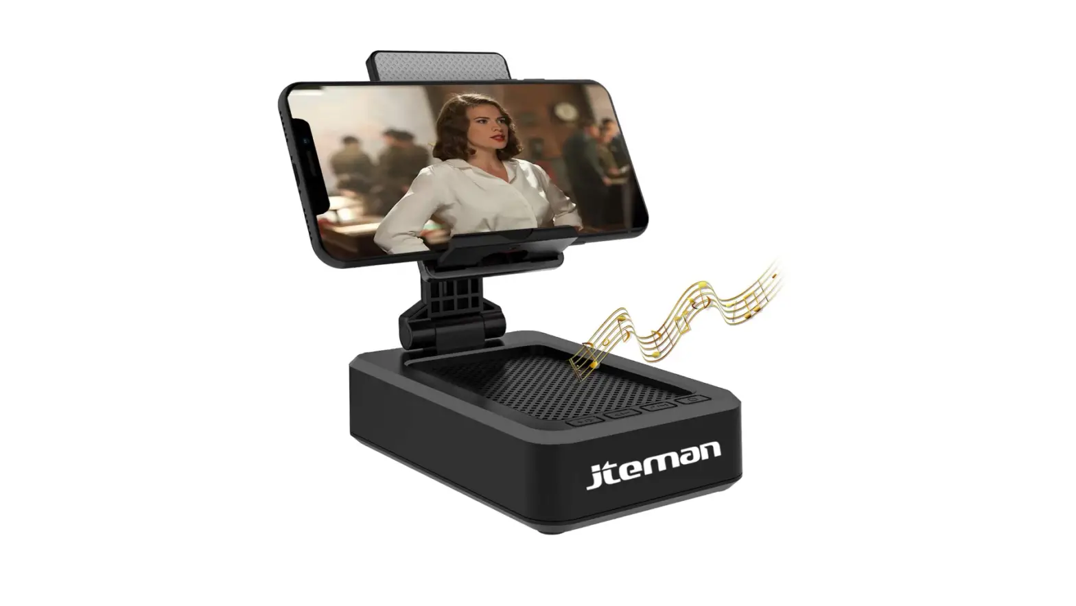 Cell Phone Stand With Wireless Bluetooth Speaker And Anti-slip Base Hd-complete Features/instruction Guide Cell Phone Stand With Wireless Bluetooth Speaker And Anti-slip Base Hd-complete Features/instruction Guide