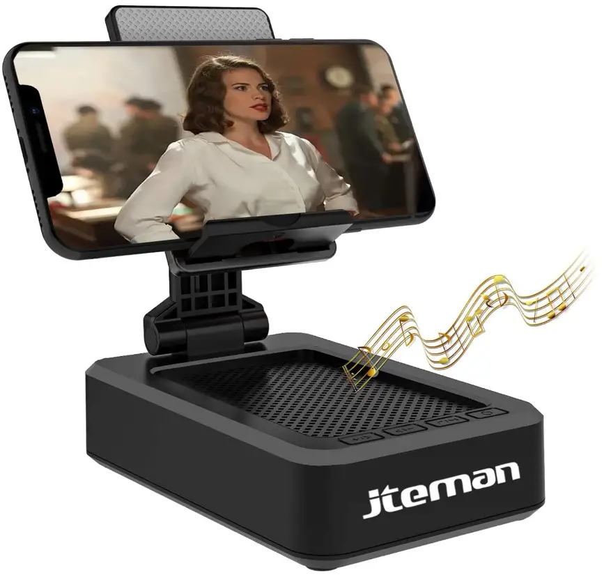 Cell-Phone-Stand-with-Wireless-Bluetooth-Speaker-and-Anti-Slip-Base-HD-imgg