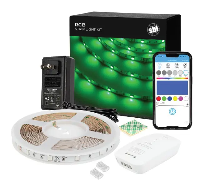 SUPER BRIGHT LEDS STN-2-RGB Under Cabinet LED Flexible Light Strip Kit