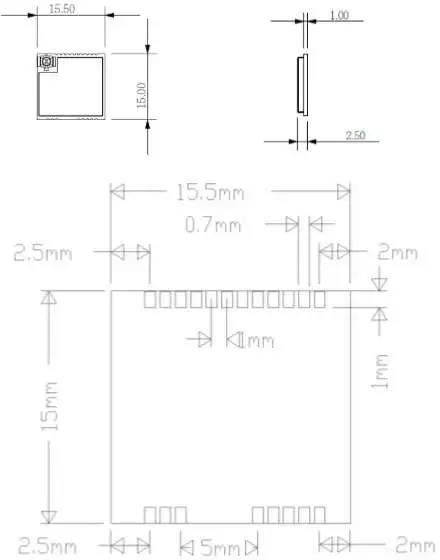 FIG 13 Mechanical Dimensions