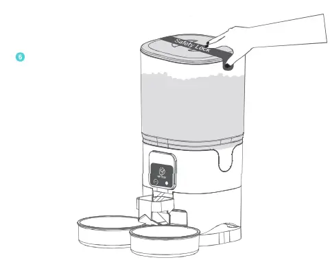 PAPIFEED CAM1080 Automatic Pet Feeder- fig6