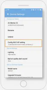 Setting Up Wi-Fi connection Interfaces