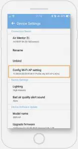 Setting Up Wi-Fi connection Interfaces