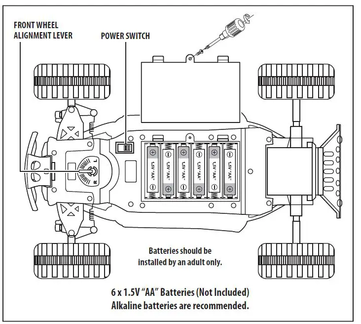 GRANDEX 96266240 RC Vehicle with Remote Contro 1
