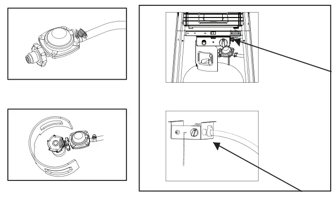 Volcano G21 Gas patio heater - Leakage test
