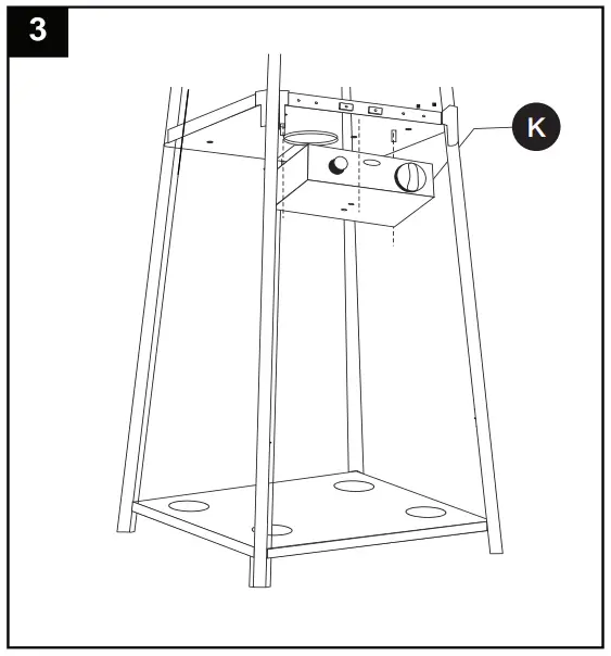 Volcano G21 Gas patio heater - Montageanleitung 3