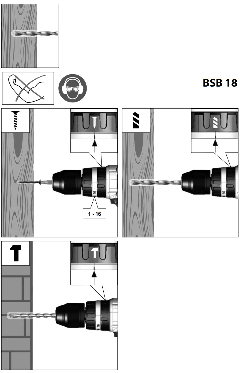 Gude BS 18 Cordless Drill or Driver - fig 11
