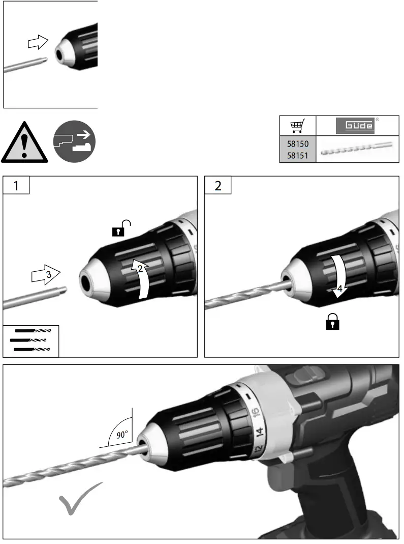 Gude BS 18 Cordless Drill or Driver - fig 4