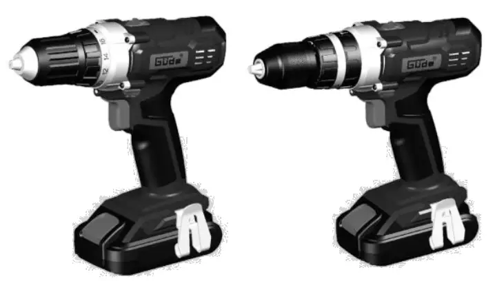 Gude BS 18 Cordless Drill or Driver