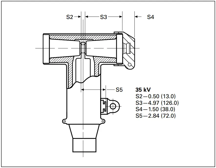 EATON CA650008EN 600 A 35 kV Class BOL T Deadbreak Connector - fig3