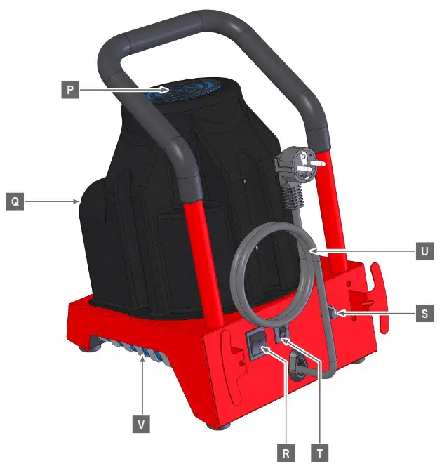 volumair HV460 Long Spray Gun ARTI 130 2 Trolley - YOUR MACHINE 4
