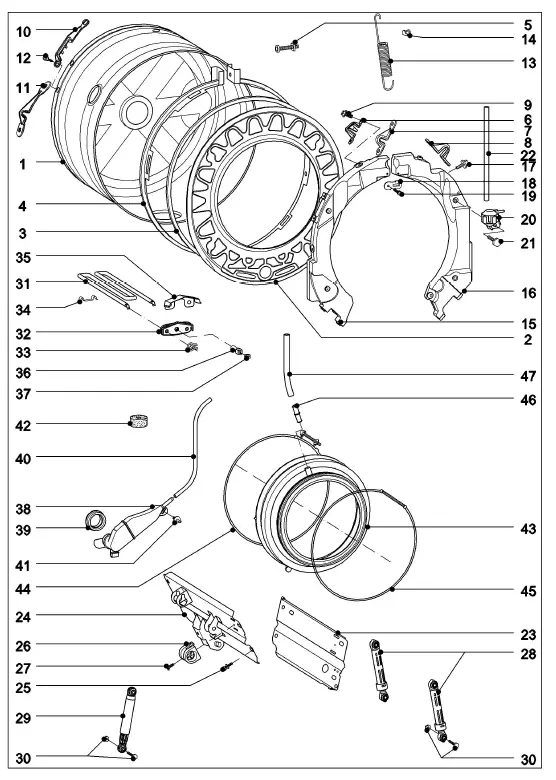 MIELE W 5741 Washing machines fig 2