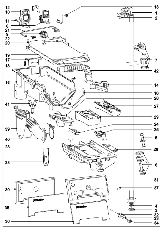 MIELE W 5741 Washing machines fig 5