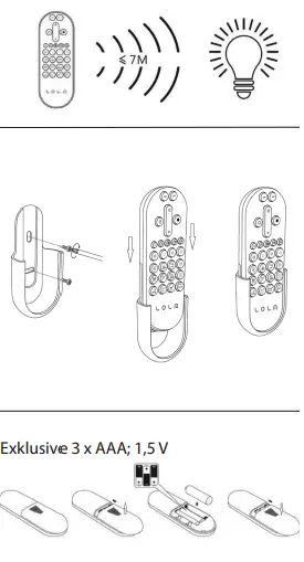 LOLM E0040024 Multifunctional Remote Control-fig3