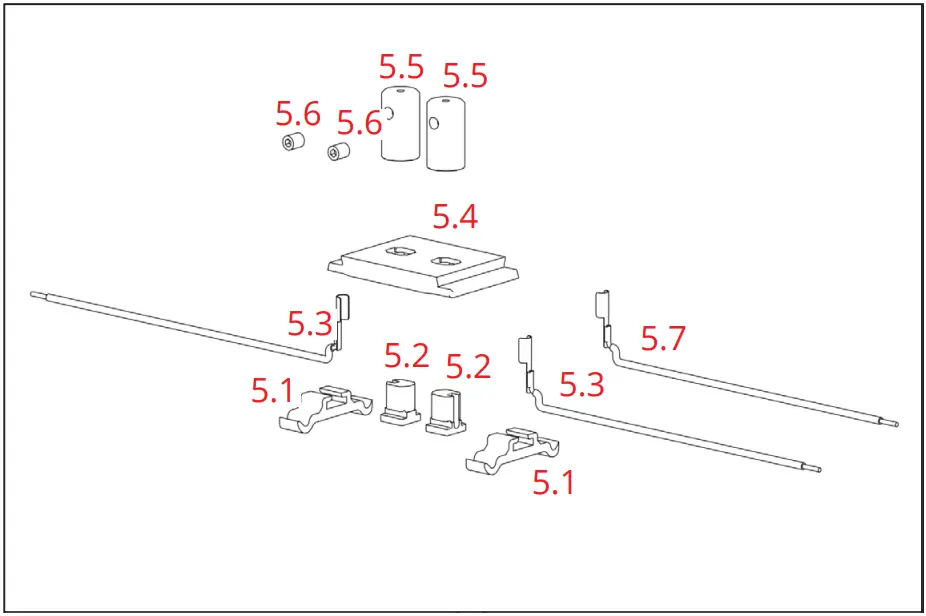KLUS OS22-DUO-LIN-Z Stainless Steel Fastener 1