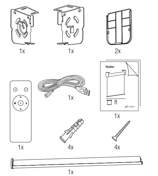 JUBEE B09PYCXK69 Cordless Roller Shades - Figure 2