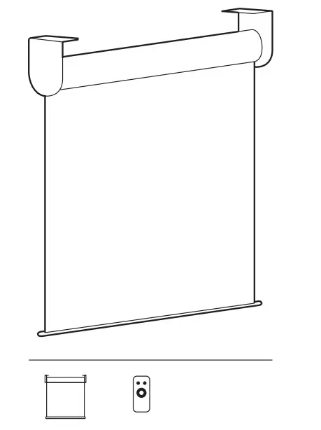 JUBEE B09PYCXK69 Cordless Roller Shades