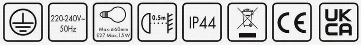 QAZQA 98709 Rullo FL 50 Outdoor Wall Light-1