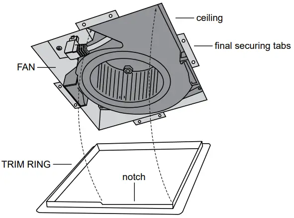 ReVent RVS130 Roomside Installation Bathroom Exhaust Ventilation Fan - fig 26