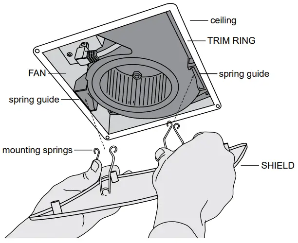 ReVent RVS130 Roomside Installation Bathroom Exhaust Ventilation Fan - fig 27