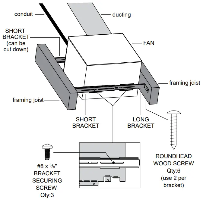 ReVent RVS130 Roomside Installation Bathroom Exhaust Ventilation Fan - fig 30